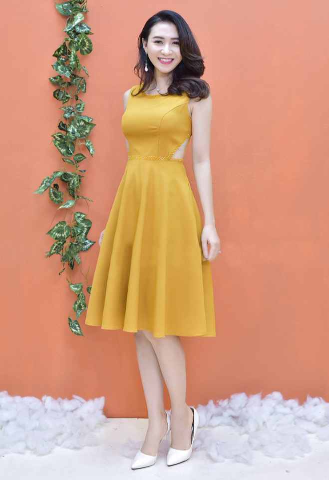 Váy đầm màu vàng đẹp cho nàng quyến rũ xinh tươi 2018 - Thời trang - Việt  Giải Trí